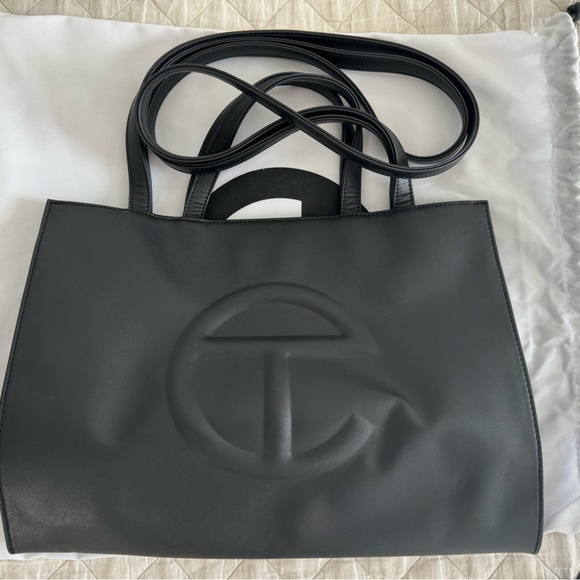 Telfar Handbags - TELFAR Black Medium Tote, Never Used